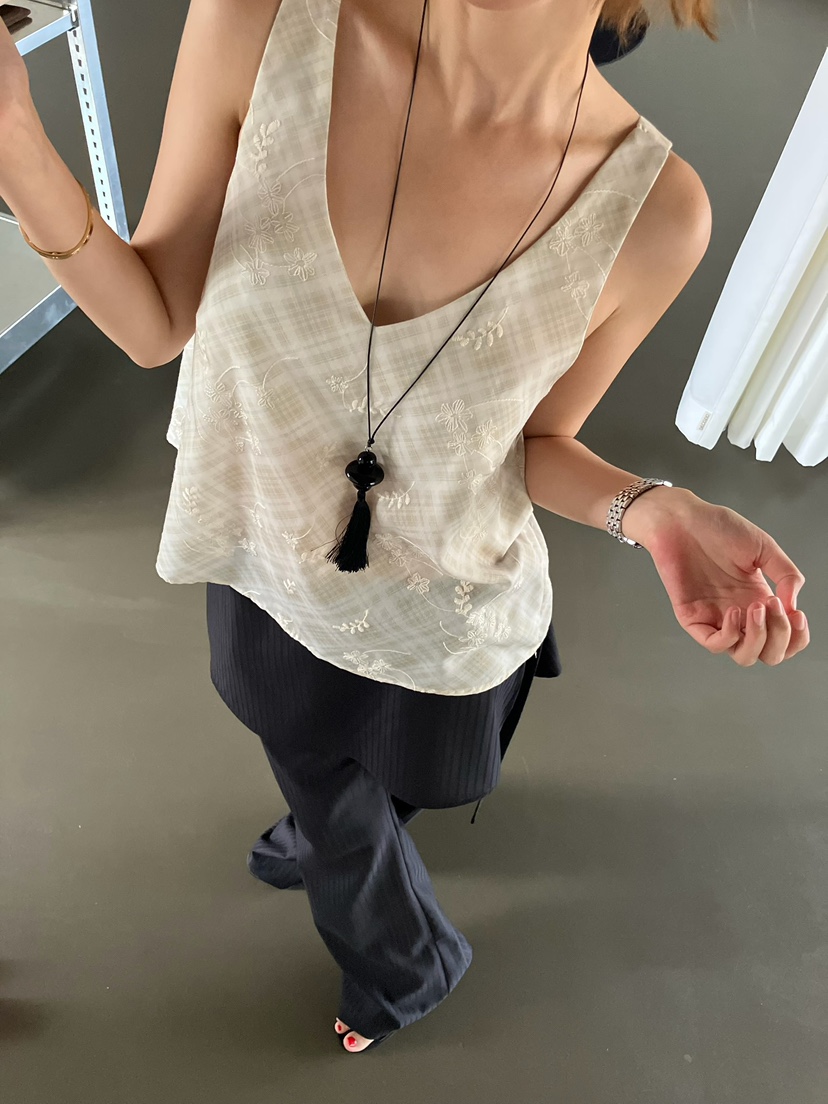 MADE-P韓國直郵女裝新品人氣26夏季時尚推薦休閑襯衫蕾絲衫MADE-P襯衫/蕾絲衫