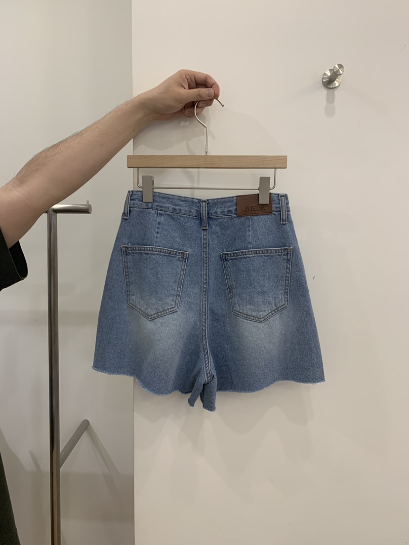 JUEDE韓國直郵實拍女士新品休閑時尚短褲JUEDE短褲
