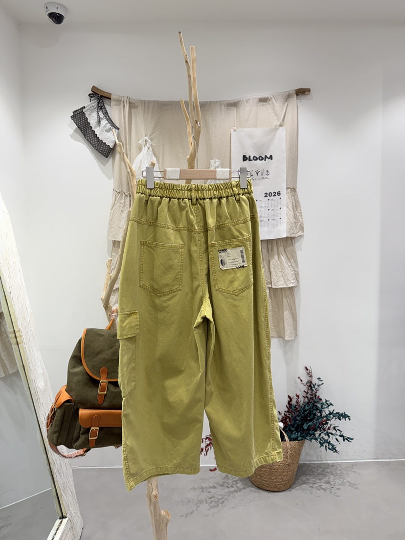 BLOOM韓國東大門代購女士新款熱賣時尚推薦26夏季休閑褲口袋BLOOM-S休閑褲