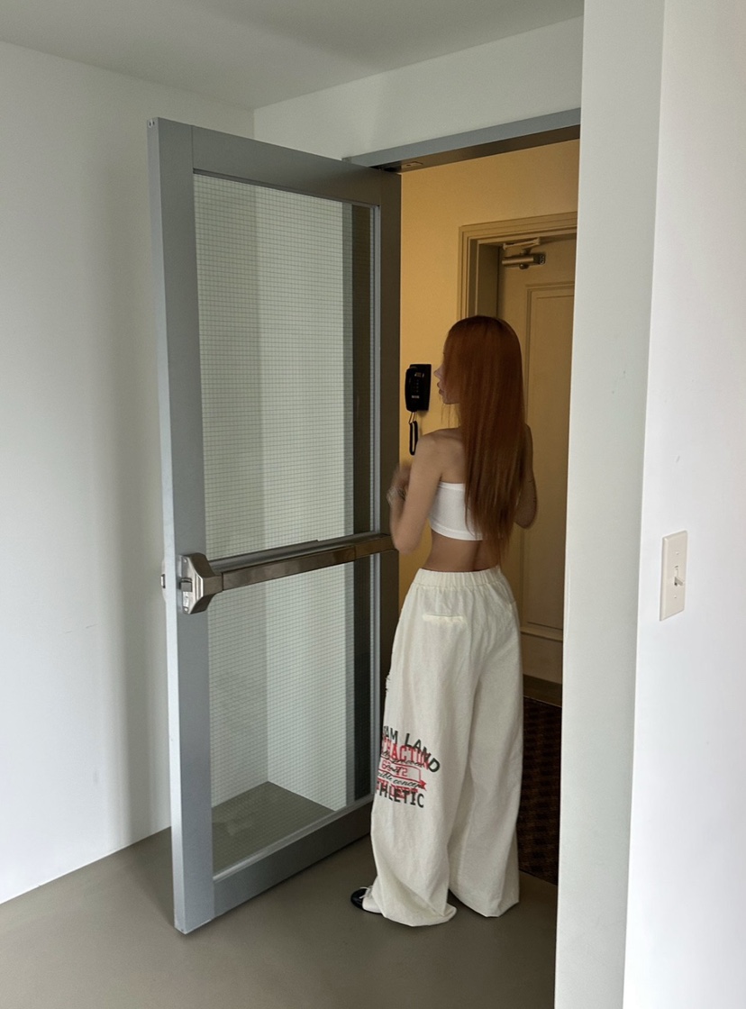 ZEROZERO韓國東大門直郵女士新品26夏季休閑褲闊腿褲復古亞麻ZEROZERO休閑褲