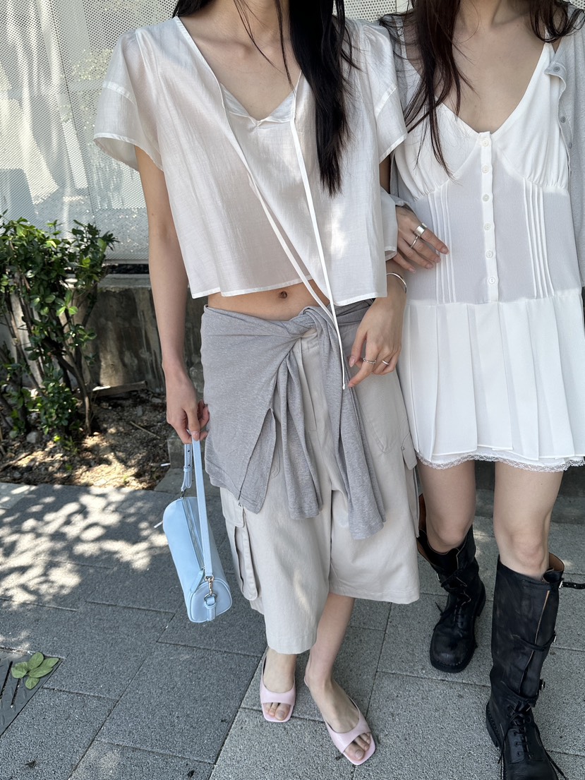 BOWIE韓國東大門直郵女裝新品熱賣休閑時尚人氣推薦連衣裙BOWIE連衣裙