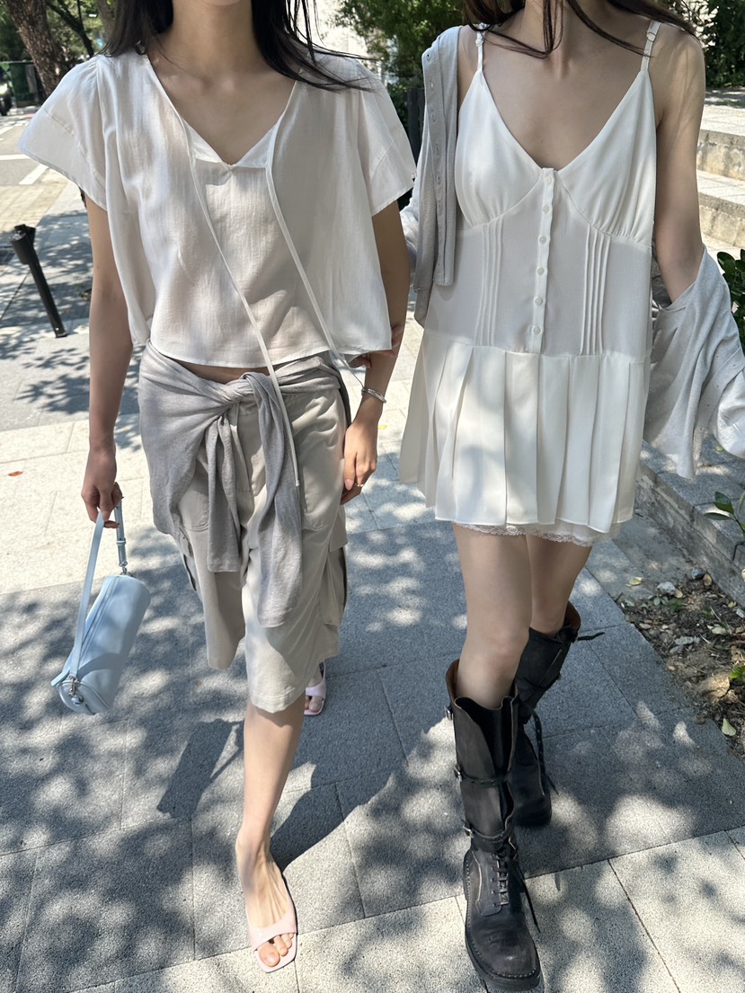 BOWIE韓國東大門直郵女裝新品熱賣休閑時尚人氣推薦連衣裙BOWIE連衣裙