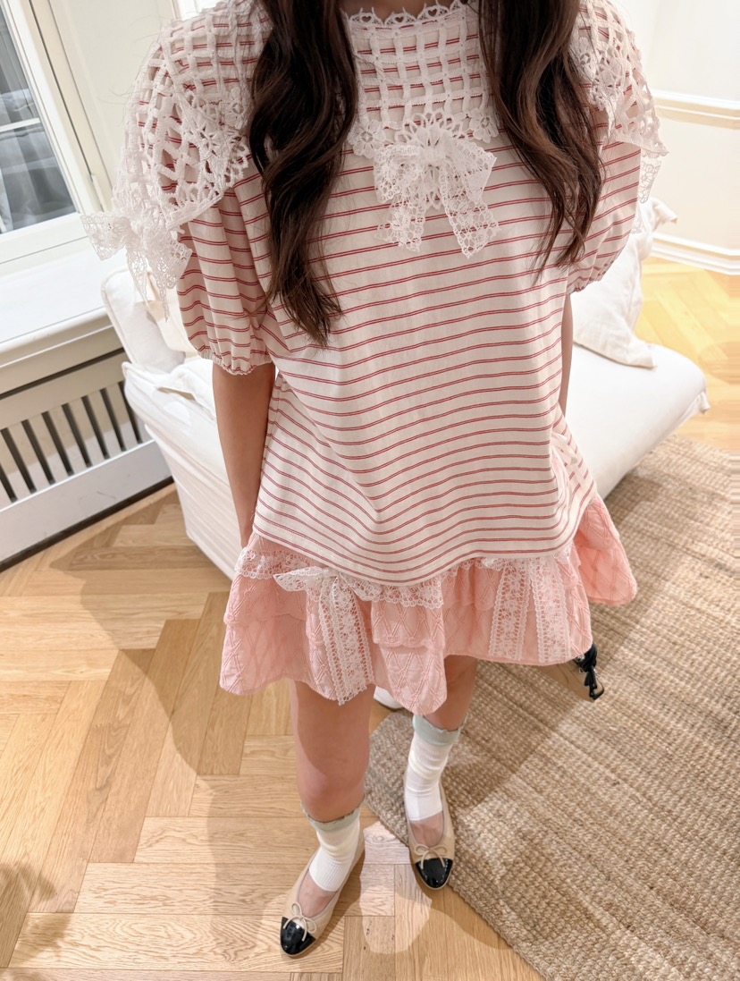 BOUTIQUE-L韓國直郵實拍女裝新款熱賣26夏季人氣休閑T恤BOUTIQUE-LT恤
