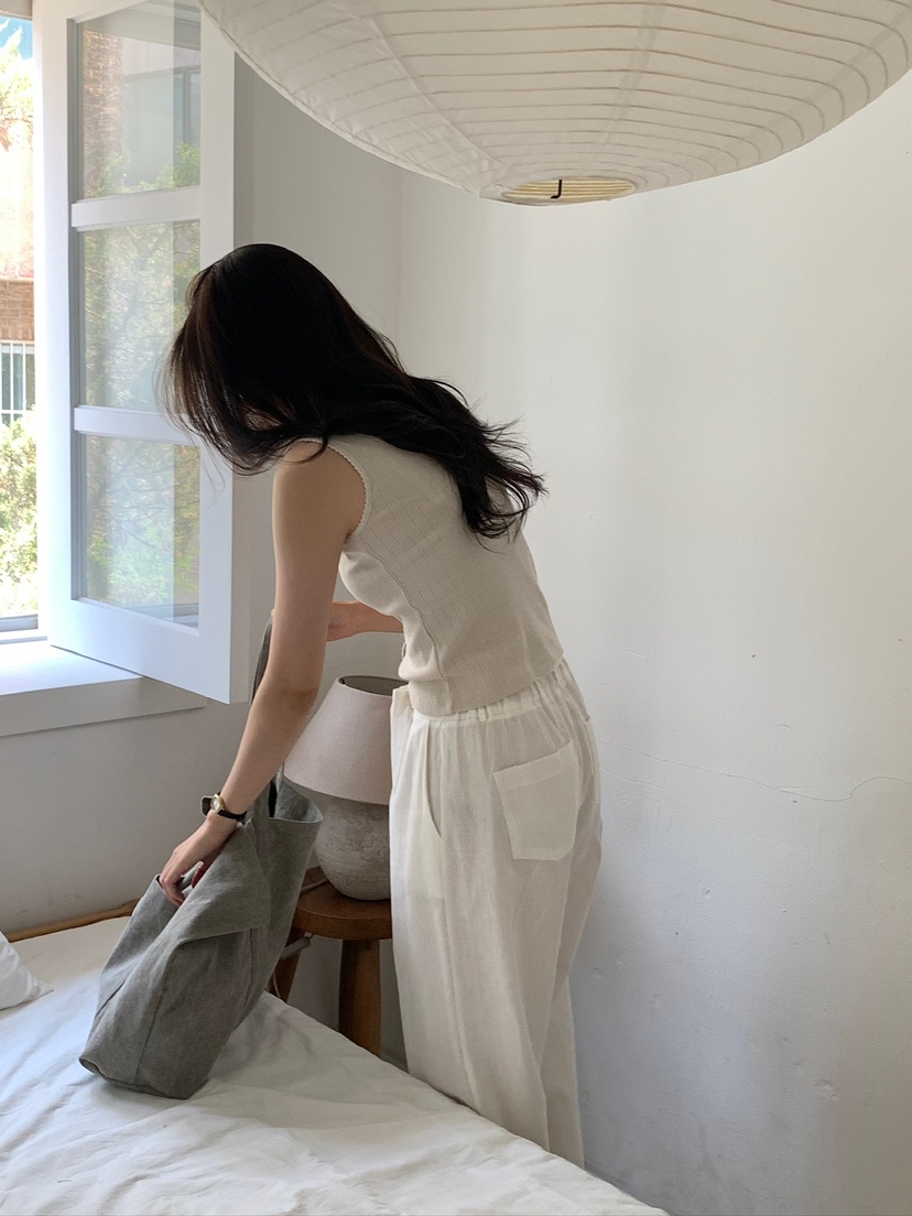 BLEECKER東大門實拍韓國女士新品休閑人氣推薦時尚休閑褲BLEECKER休閑褲