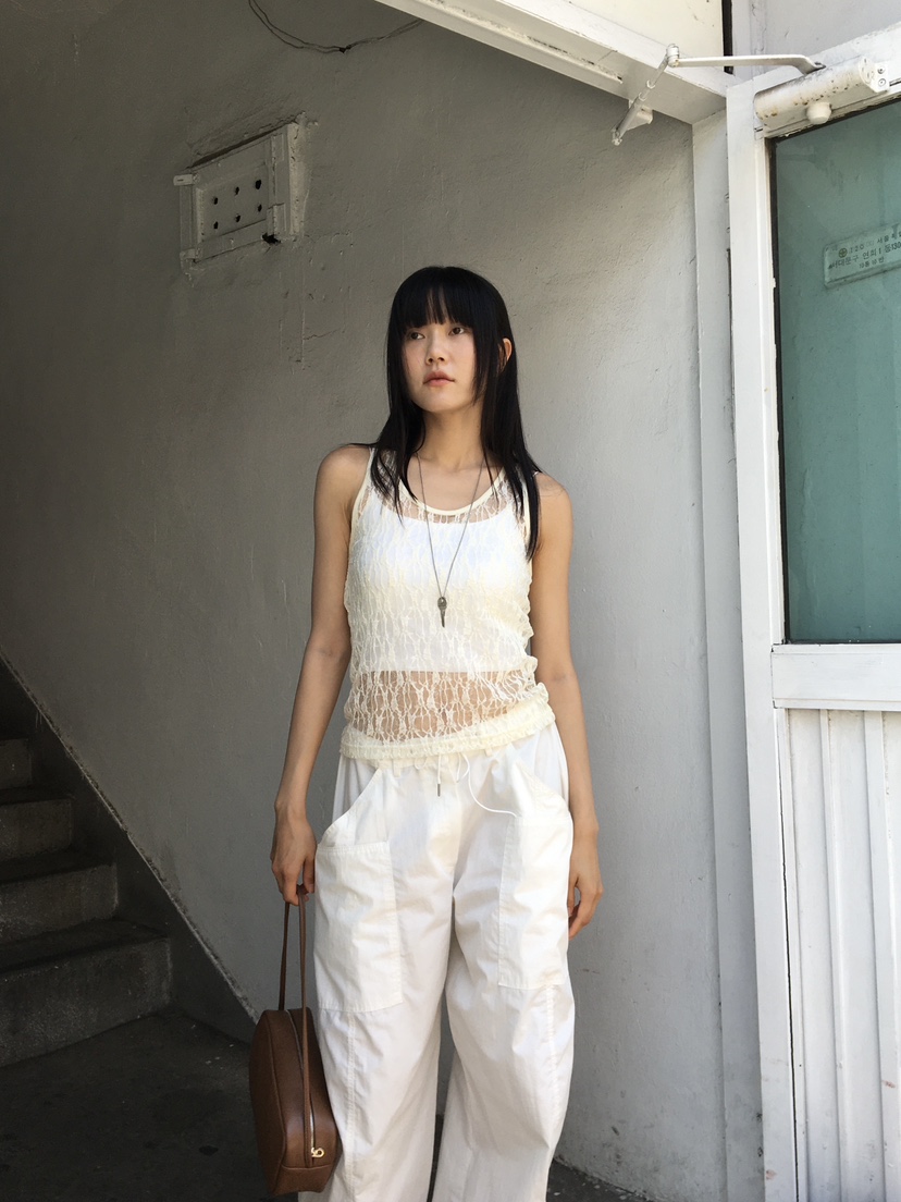 BAKING POWDER韓國直郵女士新品時尚26夏季休閑吊帶背心BAKING POWDER吊帶/背心