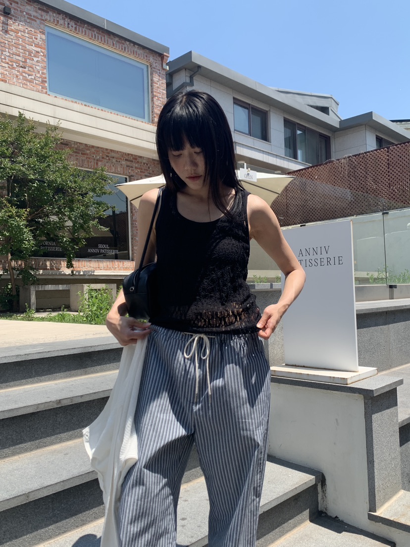 BAKING POWDER韓國直郵女士新品時尚26夏季休閑吊帶背心BAKING POWDER吊帶/背心