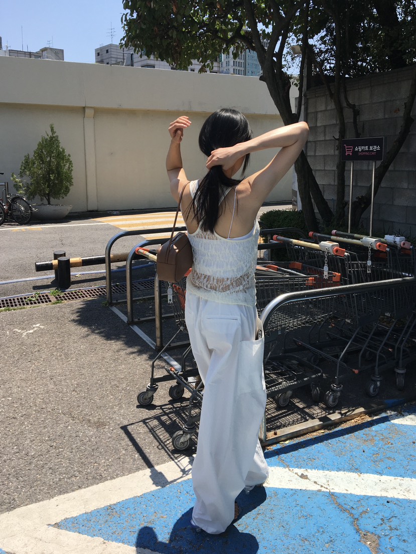 BAKING POWDER韓國直郵女士新品時尚26夏季休閑吊帶背心BAKING POWDER吊帶/背心