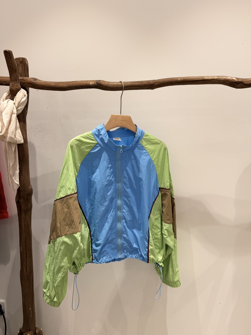 BLOOM韓國東大門代購女裝新品26夏季熱賣時尚推薦夾克撞色BLOOM-S夾克圖色1