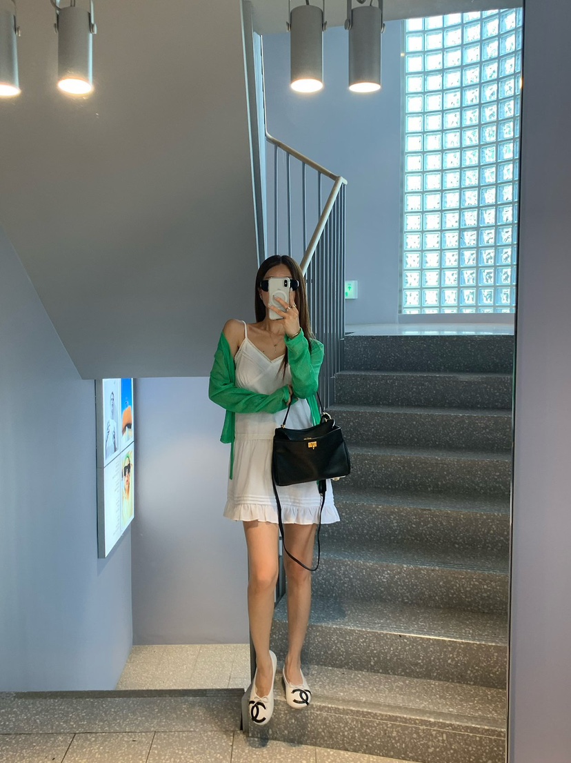 REVE CITE-L韓國直郵實拍女士新品人氣推薦連衣裙蕾絲亞麻REVE CITE-L連衣裙