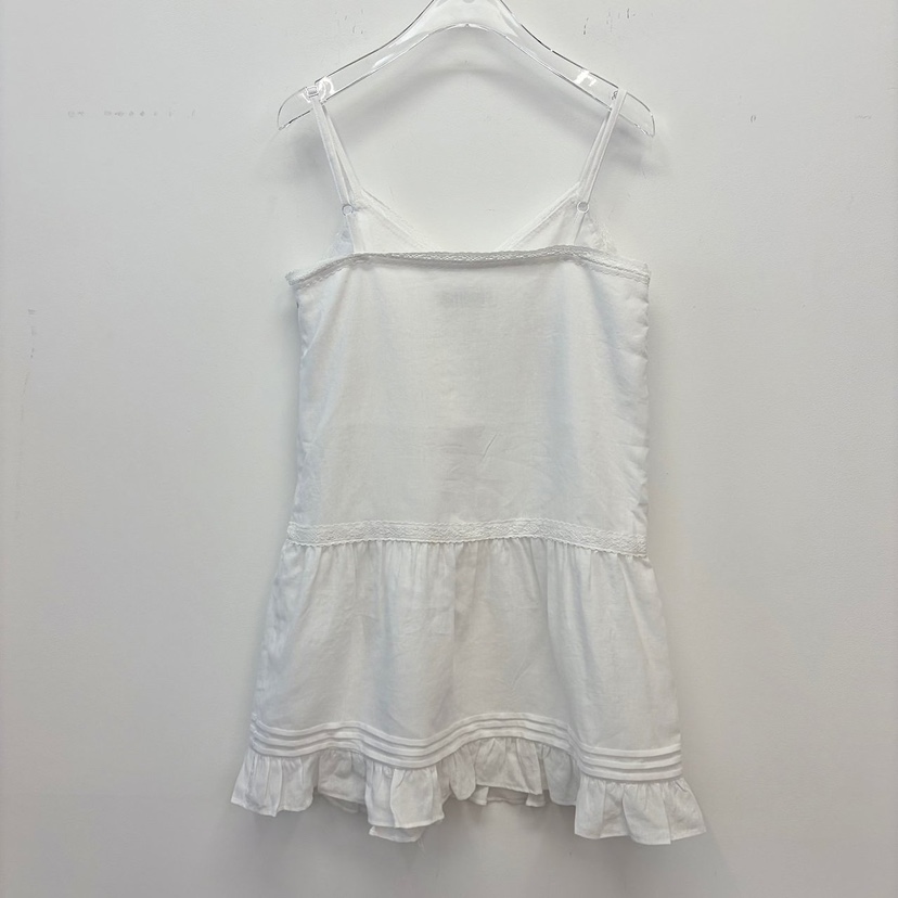 REVE CITE-L韓國直郵實拍女士新品人氣推薦連衣裙蕾絲亞麻REVE CITE-L連衣裙