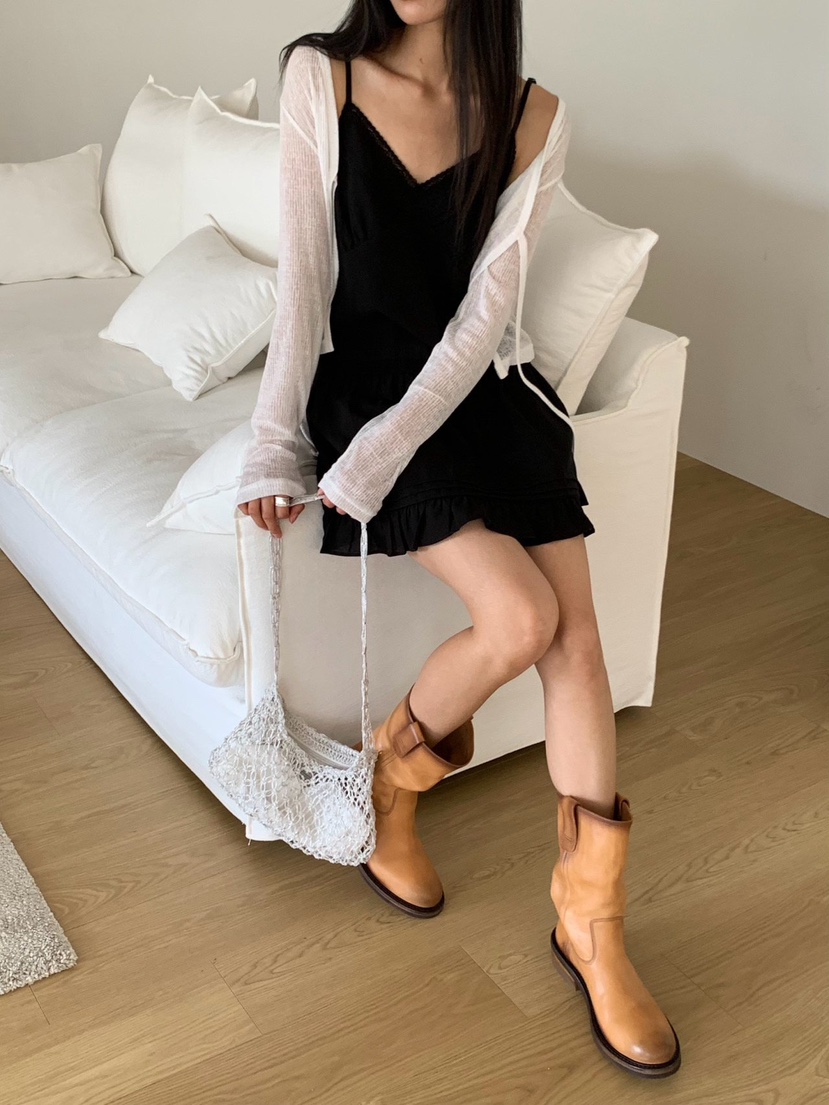 REVE CITE-L韓國代購女士新品熱賣時尚推薦開衫透視開衫REVE CITE-L開衫