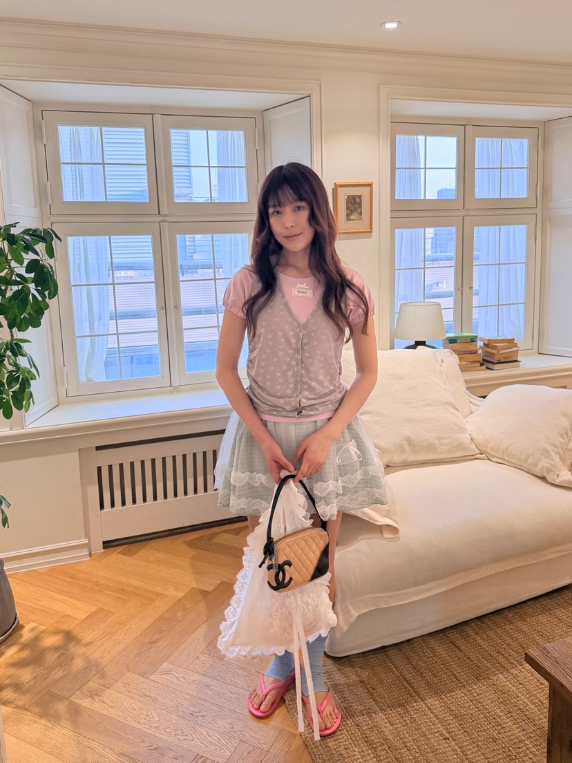 BOUTIQUE-L韓國東大門直郵女士新品26夏季休閑推薦T恤露背BOUTIQUE-LT恤