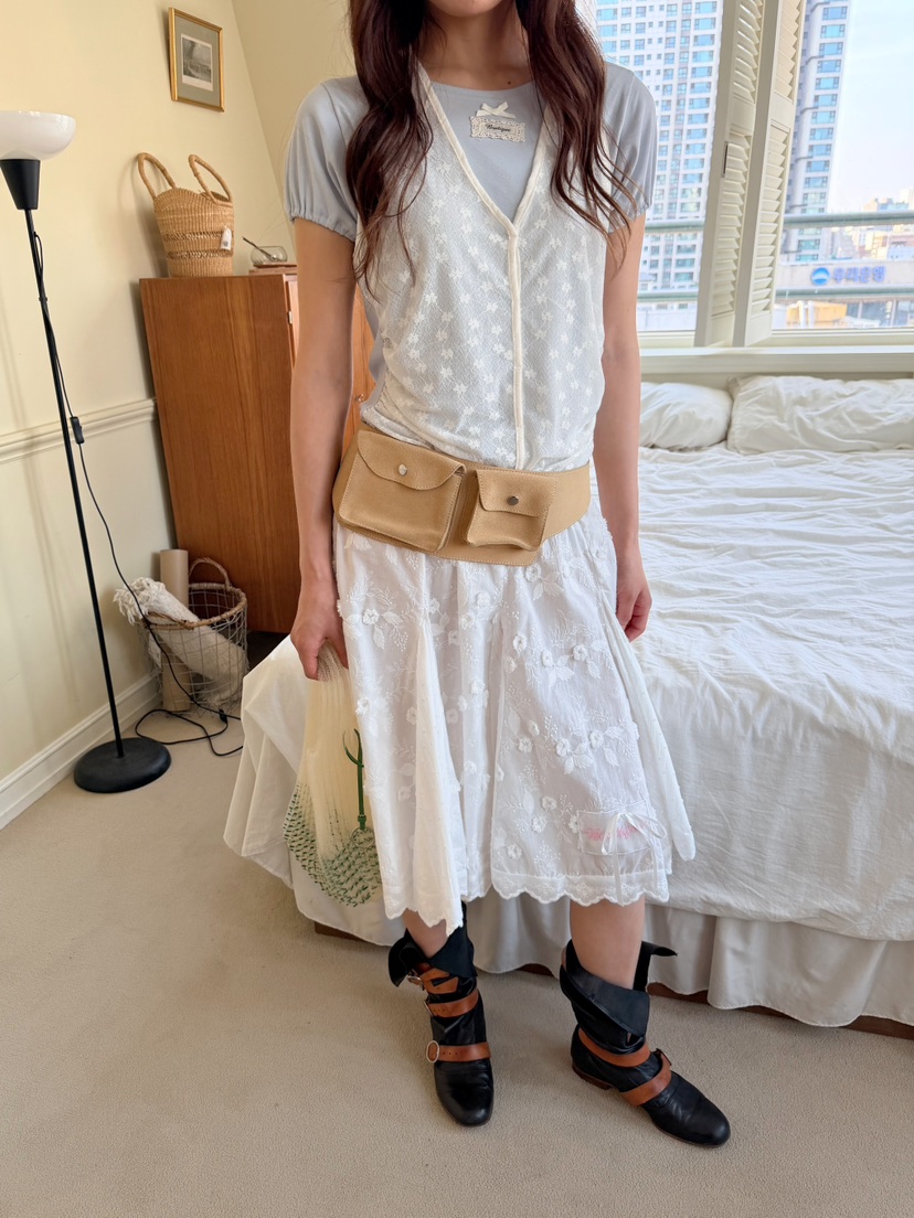 BOUTIQUE-L韓國東大門直郵女士新品26夏季休閑推薦T恤露背BOUTIQUE-LT恤