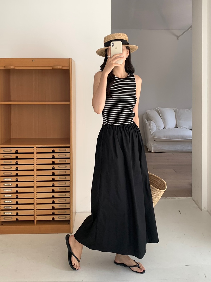 BLEECKER韓國東大門直郵女裝新品人氣26夏季熱賣連衣裙OPSBLEECKER連衣裙