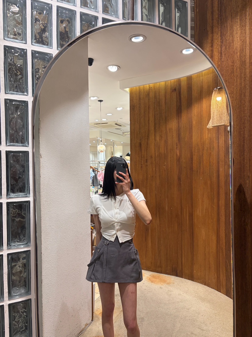 2TWO MOON韓國直郵實拍女裝新款時尚熱賣26夏季休閑推薦T恤2TWO MOONT恤