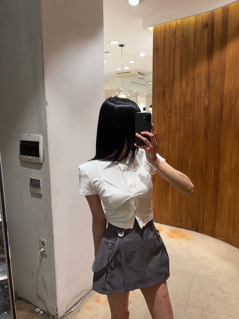 2TWO MOON韓國直郵實拍女裝新款時尚熱賣26夏季休閑推薦T恤2TWO MOONT恤