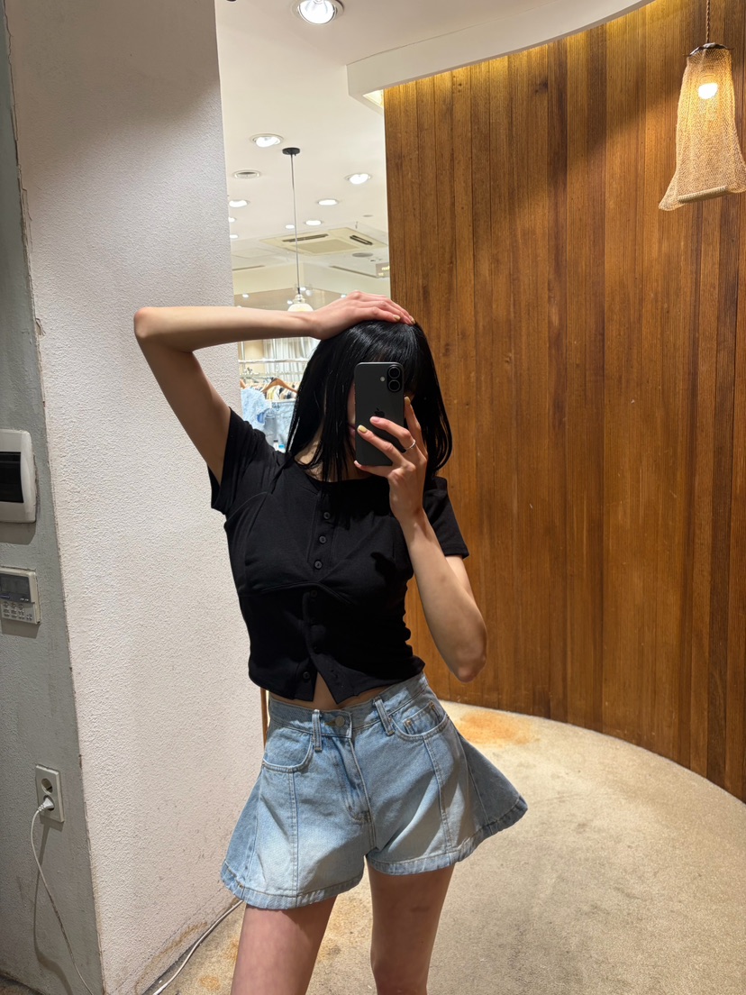 2TWO MOON韓國直郵實拍女裝新款時尚熱賣26夏季休閑推薦T恤2TWO MOONT恤圖色4