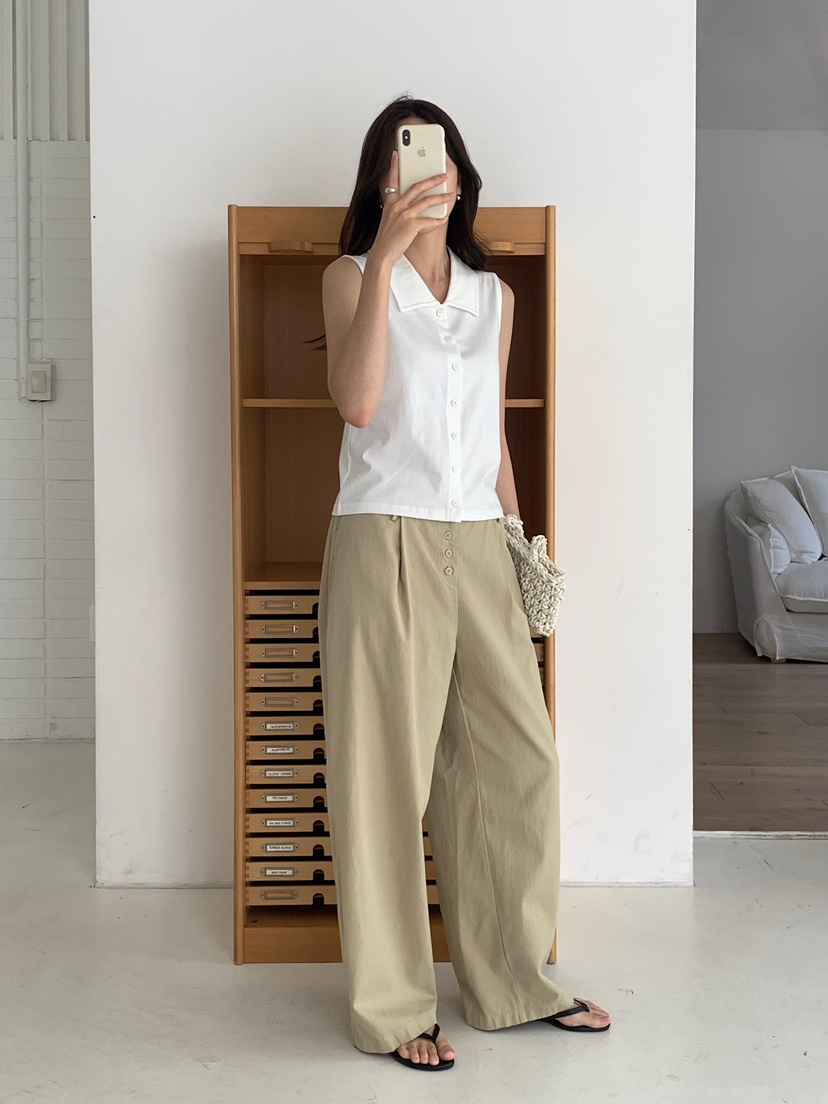 BLEECKER韓國直郵女士新款熱賣26夏季人氣推薦吊帶背心開衫BLEECKER吊帶/背心