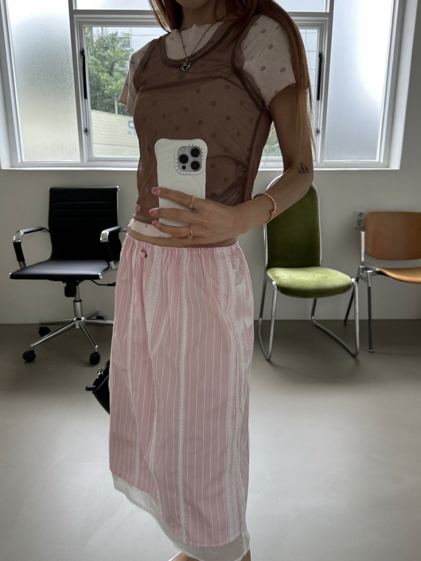 ZEROZERO韓國東大門代購女士新款熱賣時尚26夏季半身裙中短裙ZEROZERO半身裙/中短裙