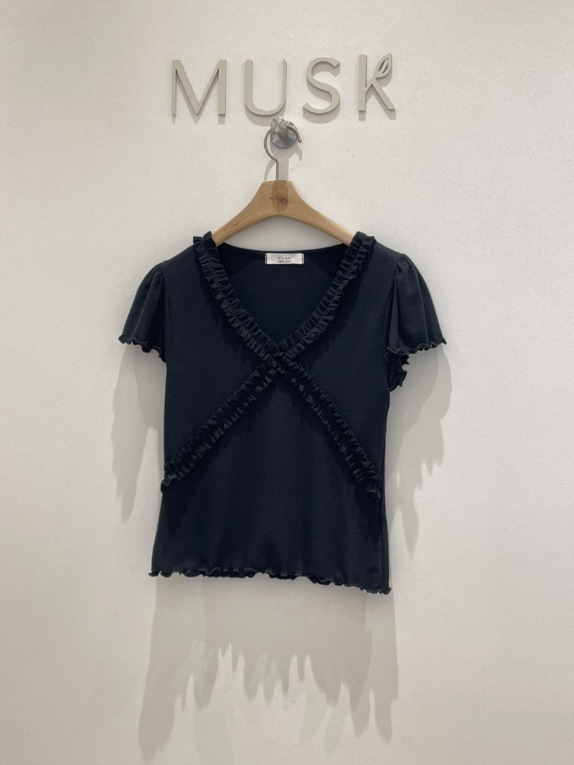 MUSK韓國東大門代購女裝新品熱賣時尚26夏季推薦人氣休閑T恤MUSKT恤圖色3