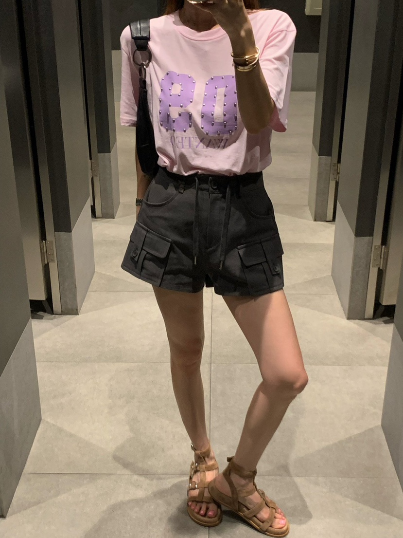 REVE CITE-L韓國直郵女士新款推薦26夏季時尚休閑短褲工裝REVE CITE-L短褲