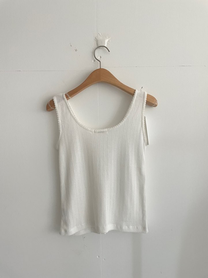BLEECKER東大門實拍韓國女士新品熱賣休閑吊帶背心刺繡紐扣BLEECKER吊帶/背心
