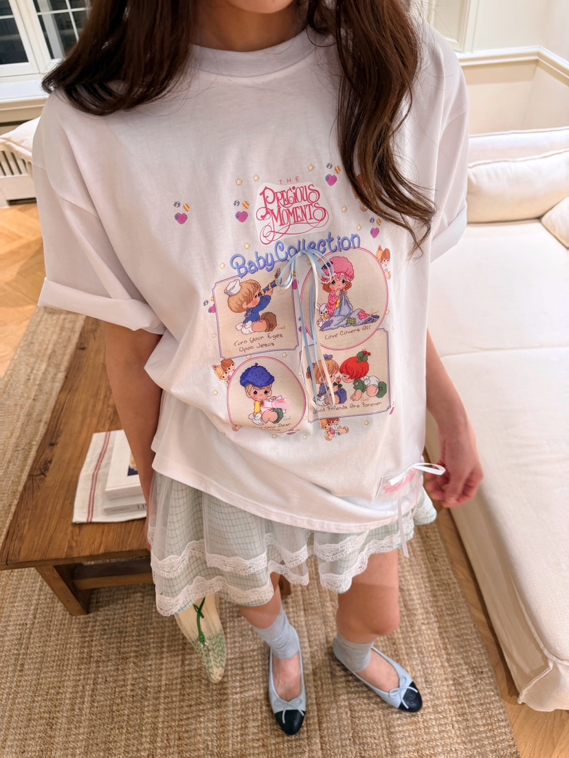 BOUTIQUE-L韓國直郵女裝新款26夏季熱賣人氣休閑推薦T恤BOUTIQUE-LT恤