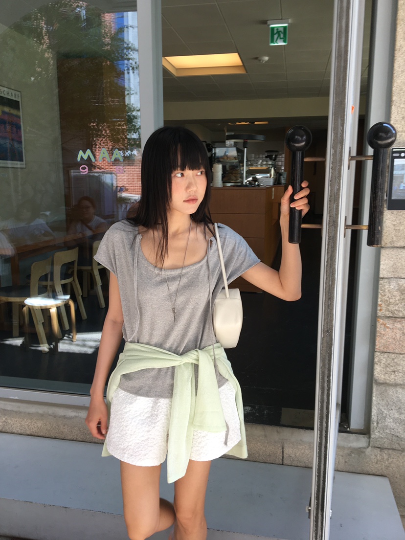 BAKING POWDER韓國東大門直郵女士新品休閑人氣推薦26夏季T恤BAKING POWDERT恤