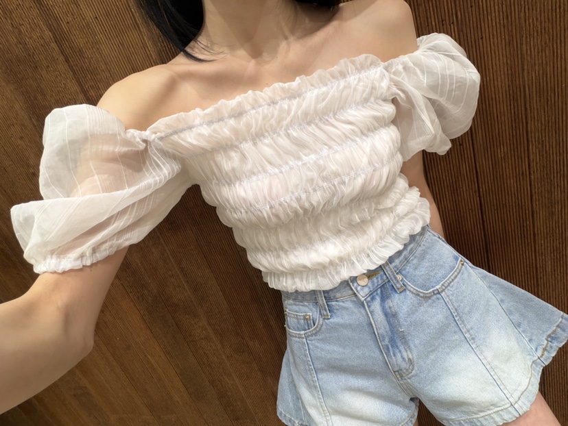 2TWO MOON韓國東大門代購女裝新品26夏季時尚襯衫蕾絲衫2TWO MOON襯衫/蕾絲衫