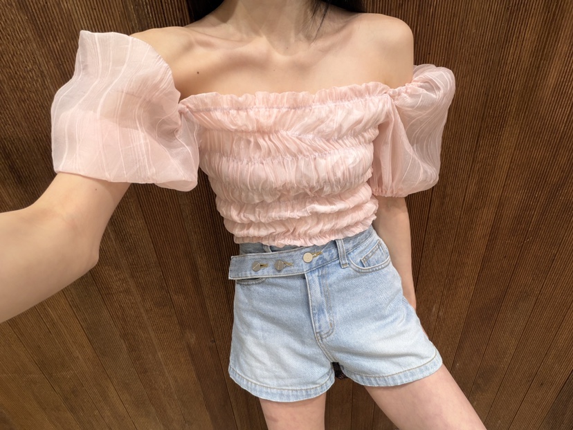 2TWO MOON韓國東大門代購女裝新品26夏季時尚襯衫蕾絲衫2TWO MOON襯衫/蕾絲衫