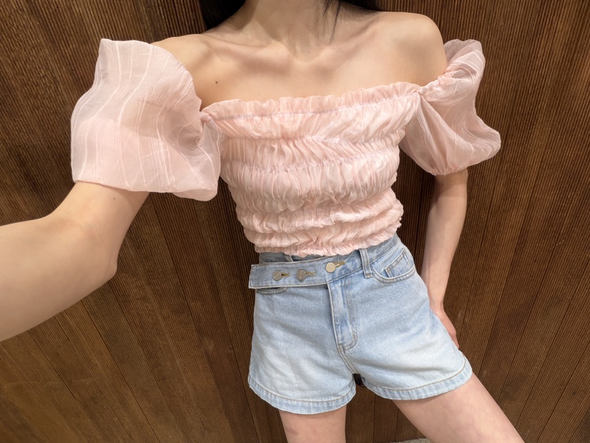 2TWO MOON韓國東大門代購女裝新品26夏季時尚襯衫蕾絲衫2TWO MOON襯衫/蕾絲衫
