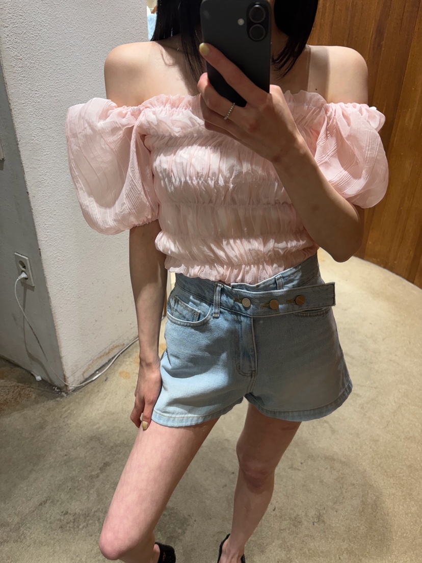 2TWO MOON韓國東大門代購女裝新品26夏季時尚襯衫蕾絲衫2TWO MOON襯衫/蕾絲衫圖色3