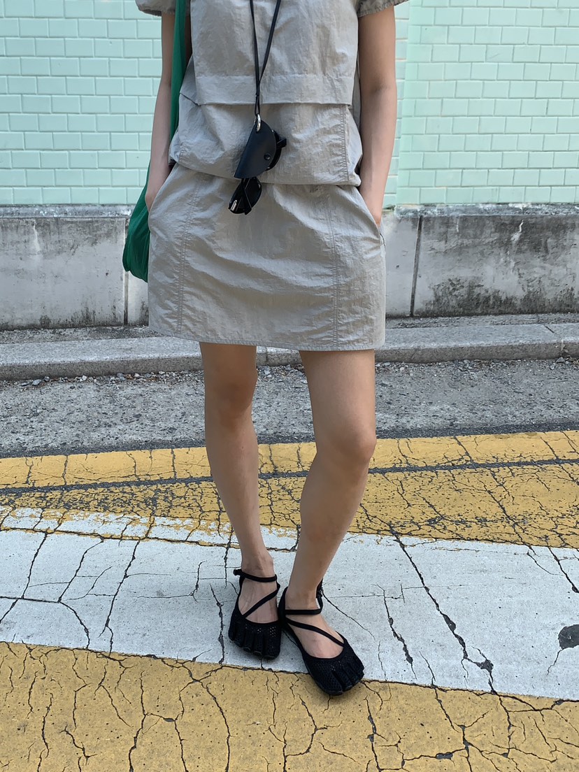 BAKING POWDER韓國直郵實拍女裝新品休閑人氣時尚推薦短裙BAKING POWDER短裙