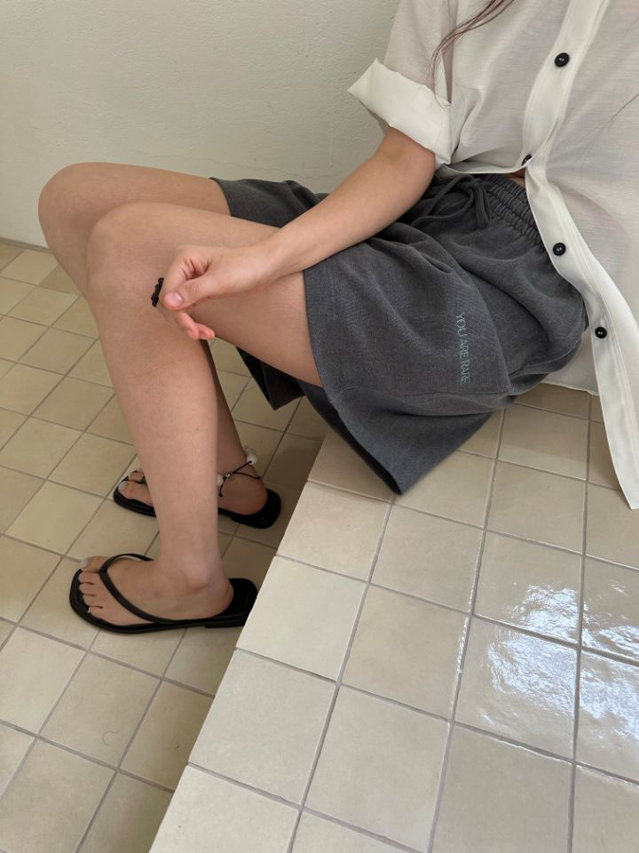 MARE韓國代購女裝新款休閑熱賣推薦人氣26夏季時尚短褲MARE短褲