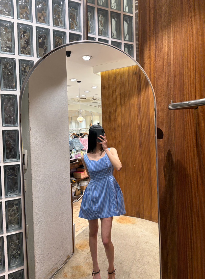2TWO MOON韓國直郵實拍女裝新款休閑熱賣時尚人氣連衣裙2TWO MOON連衣裙