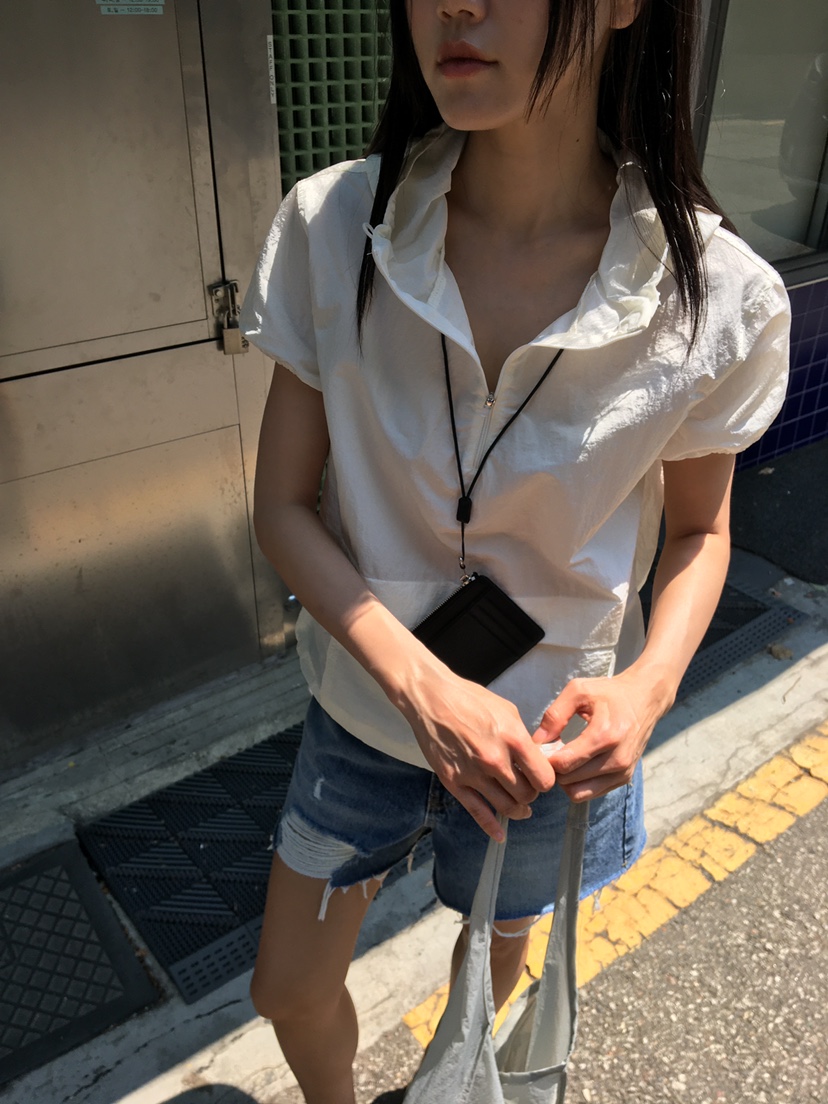 BAKING POWDER韓國東大門代購女士新款推薦熱賣襯衫蕾絲衫BAKING POWDER襯衫/蕾絲衫