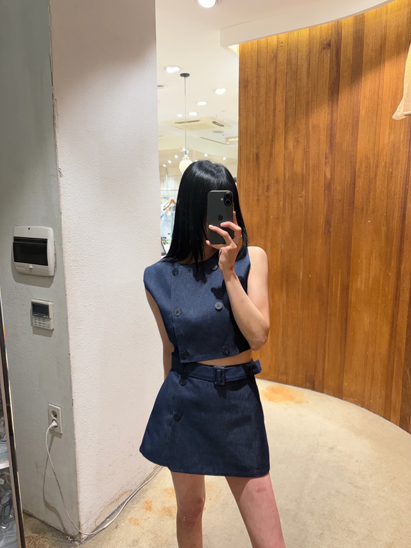 2TWO MOON東大門實拍韓國女裝新品休閑人氣推薦裙褲含腰帶2TWO MOON裙褲