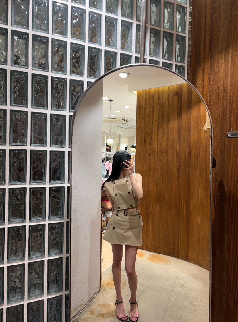 2TWO MOON東大門實拍韓國女裝新品休閑人氣推薦裙褲含腰帶2TWO MOON裙褲