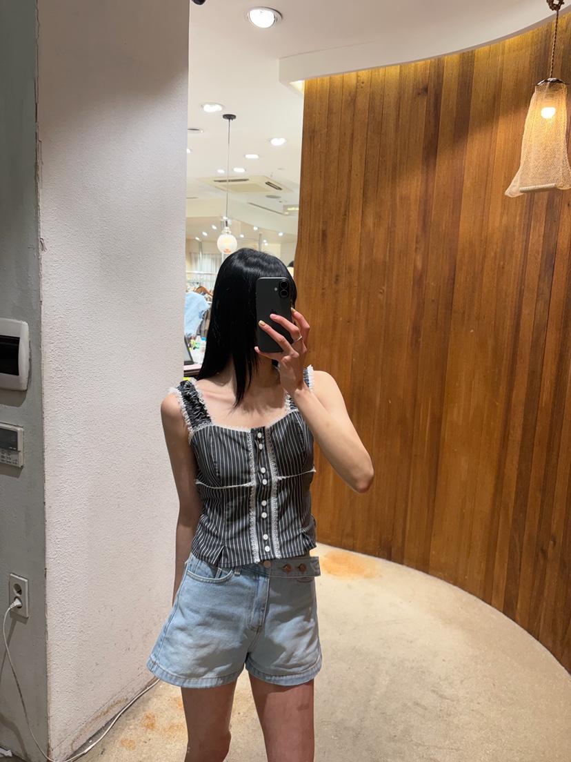 2TWO MOON韓國直郵實拍女裝新款推薦熱賣26夏季吊帶背心蕾絲2TWO MOON吊帶/背心