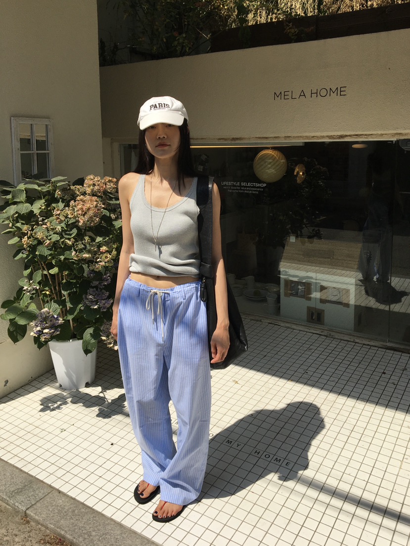 BAKING POWDER韓國代購女士新款推薦26夏季吊帶背心羅紋BAKING POWDER吊帶/背心