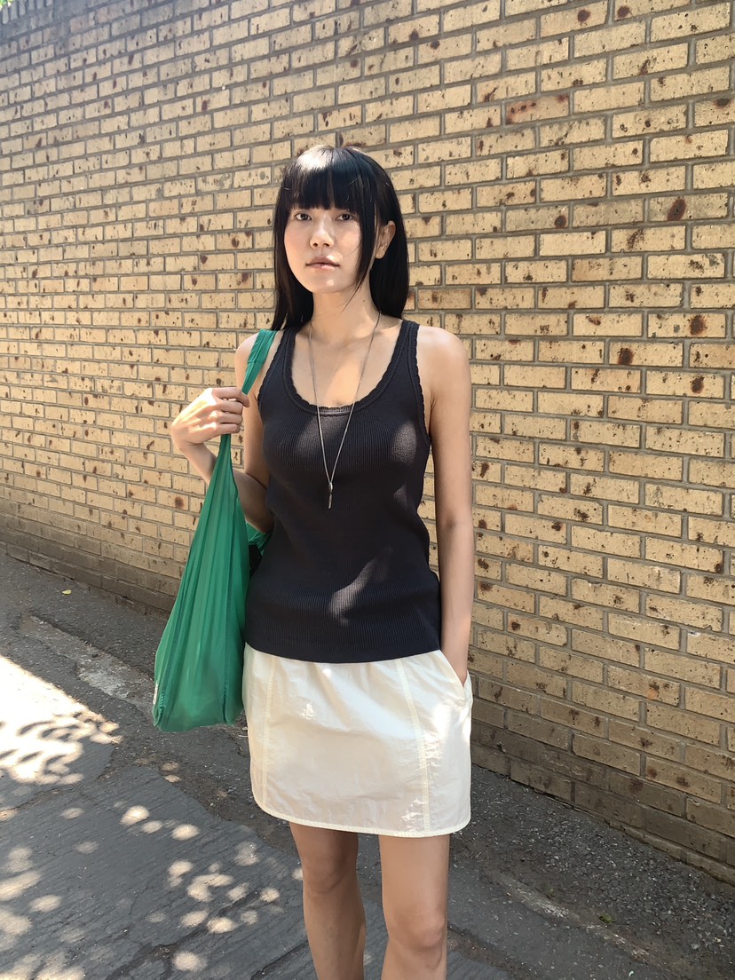 BAKING POWDER韓國代購女士新款推薦26夏季吊帶背心羅紋BAKING POWDER吊帶/背心