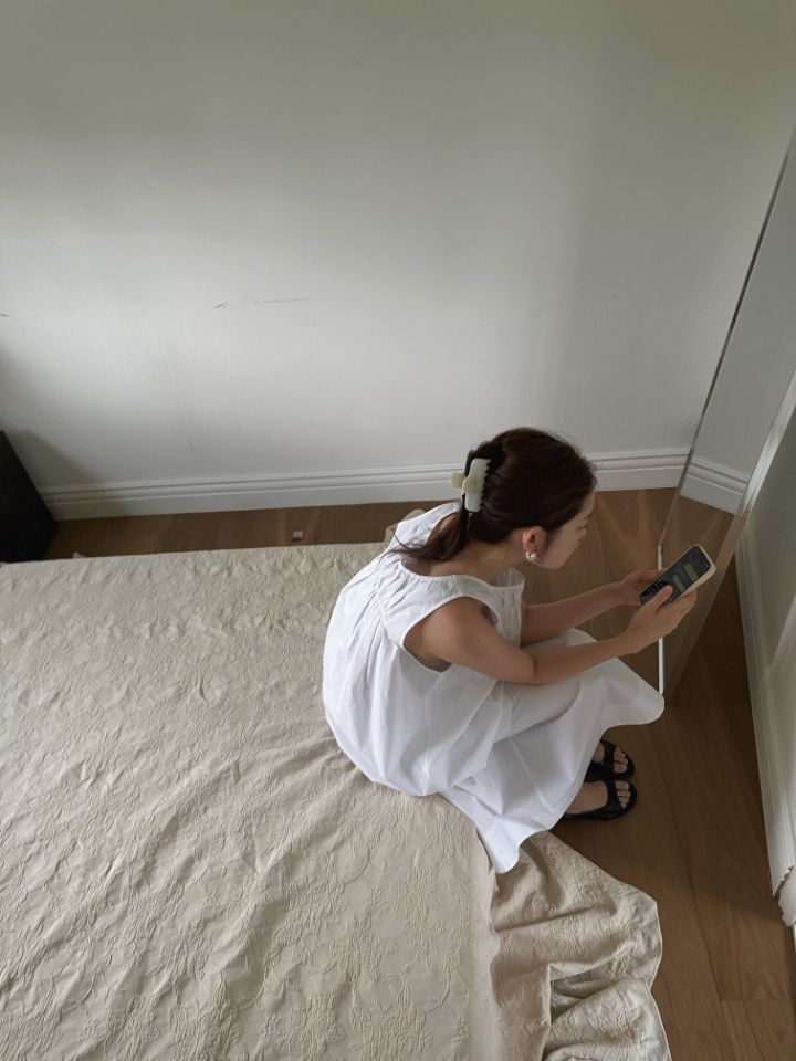 MARE韓國東大門代購女裝新品時尚休閑推薦熱賣吊帶背心褶皺MARE吊帶/背心