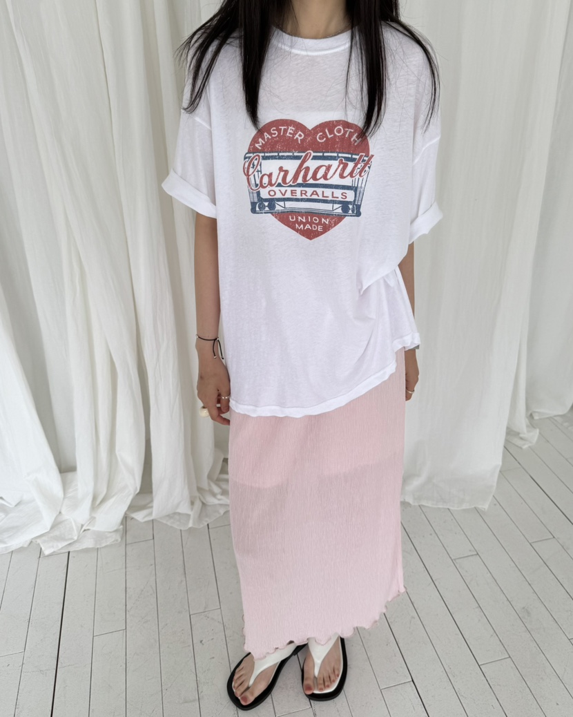 HOWDY/FACT THE NERD韓國直郵女裝新款熱賣26夏季長裙褶裥HOWDY/FACT THE NERD長裙