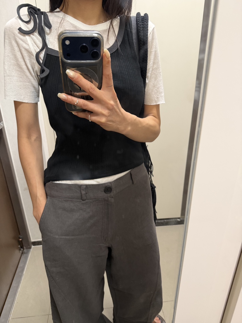 FRANC—L韓國東大門直郵女士新款熱賣26夏季推薦吊帶背心FRANC吊帶/背心