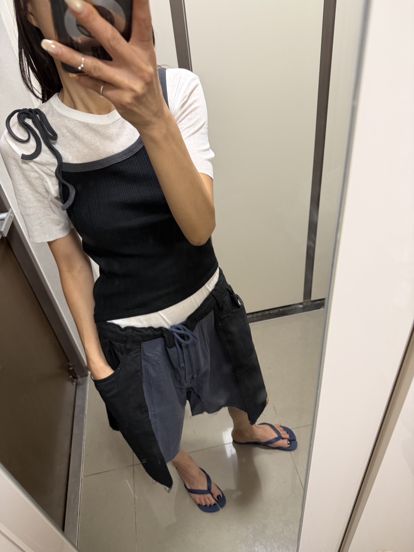 FRANC—L韓國東大門直郵女士新款熱賣26夏季推薦吊帶背心FRANC吊帶/背心