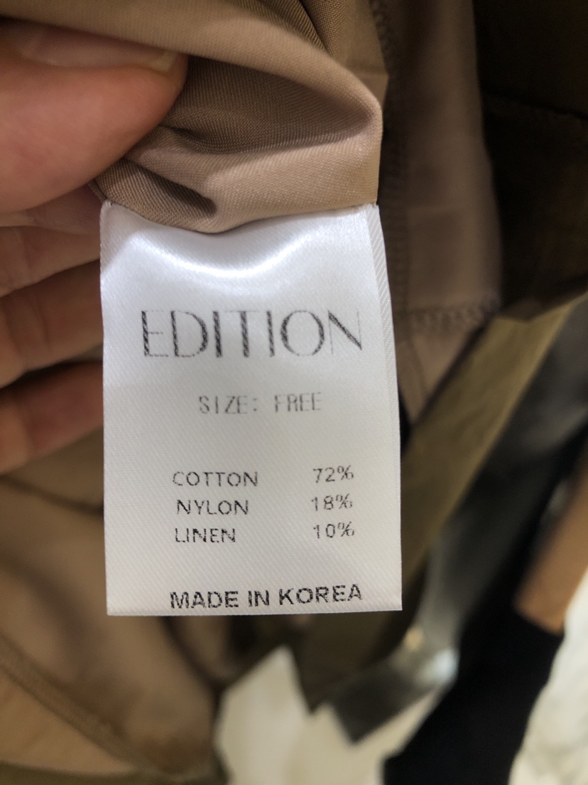 EDITION-P東大門實拍韓國女裝新品休閑熱賣26夏季連衣裙褶裥EDITION/CHAHEE連衣裙