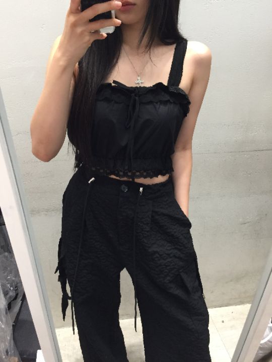 mars韓國代購女士新品26夏季休閑人氣推薦時尚熱賣吊帶背心mars吊帶/背心