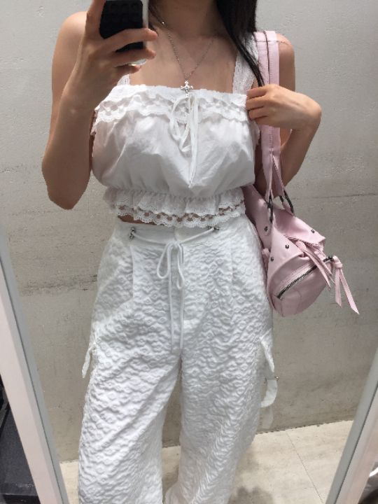 mars韓國代購女士新品26夏季休閑人氣推薦時尚熱賣吊帶背心mars吊帶/背心