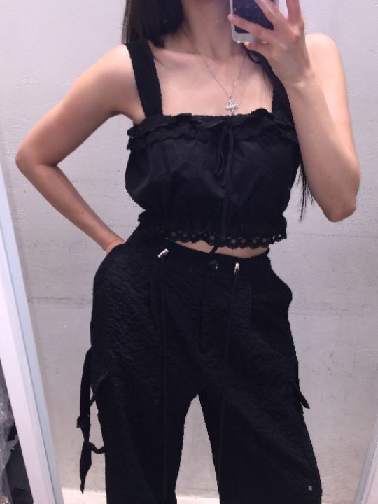 mars韓國代購女士新品26夏季休閑人氣推薦時尚熱賣吊帶背心mars吊帶/背心