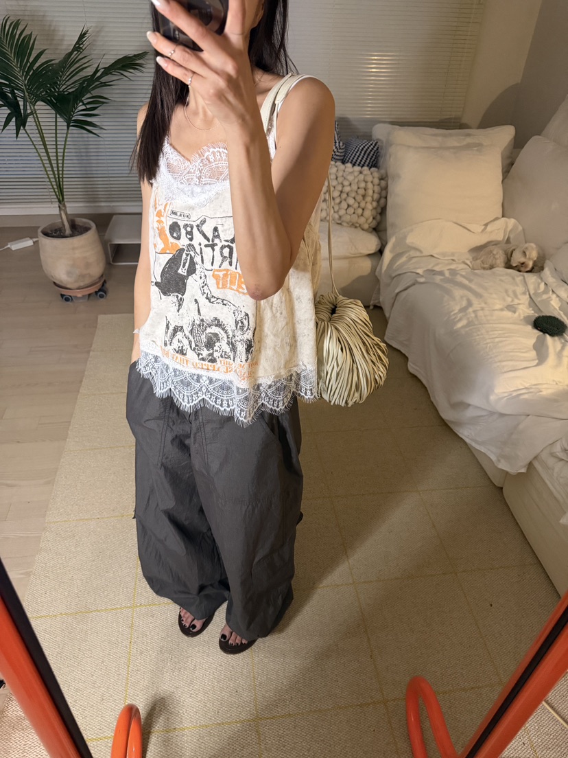 FRANC—L韓國直郵女裝新款人氣26夏季推薦時尚休閑吊帶背心FRANC吊帶/背心